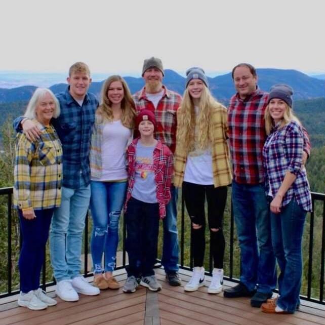 Ava Jones and her family